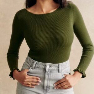 Sezane Joanie Bodysuit